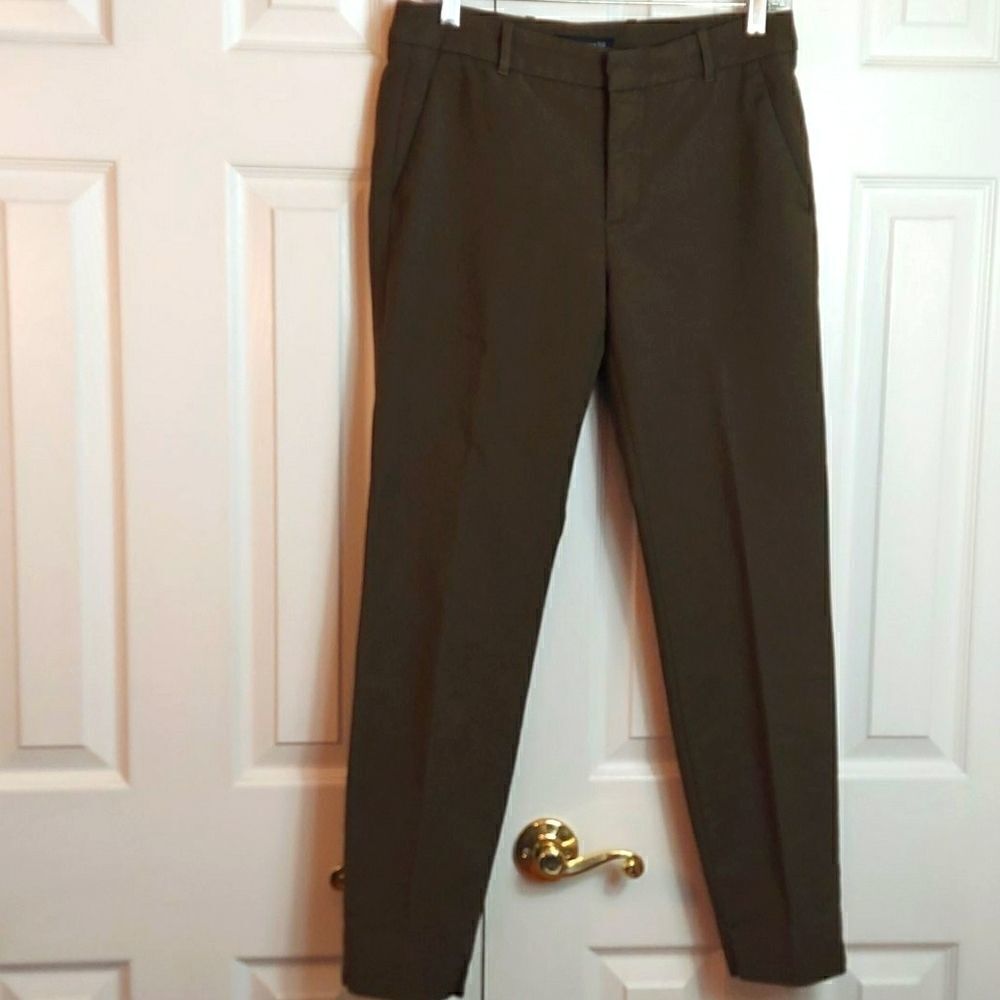 Zara Olive Green Pants Sz 4